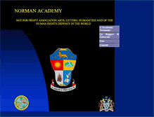Tablet Screenshot of normanacademy.it